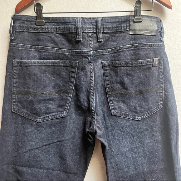 Buffalo Jack X Slim Straight Men's Dark Blue Jeans Sz 32 - Picture 4 of 9